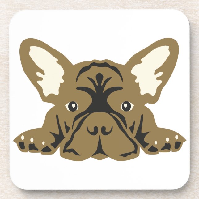 French Bulldogs Coaster (Front)