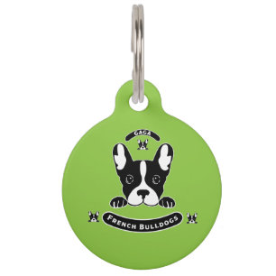 French Bulldogs - Four Legged Friends Sherpa Blank Pet Tag