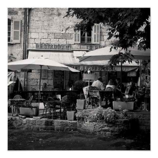 French Cafe Poster (Front)