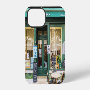 French cafes: Versailles cosy scene. iPhone 12 Case
