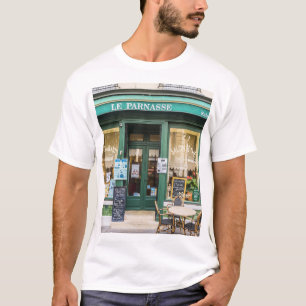 French cafes: Versailles cosy scene. T-Shirt