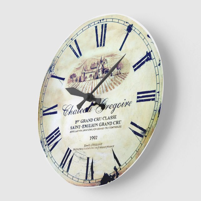 French Castle Gregory. Large Clock (Angle)