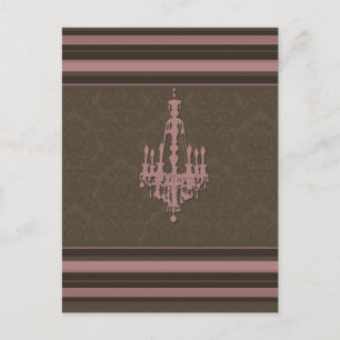 French Chandelier Postcard