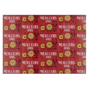 French cheese lovers  cutting board