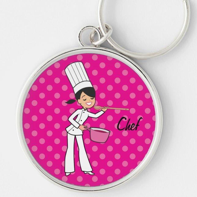 French Chef Keychain (Front)