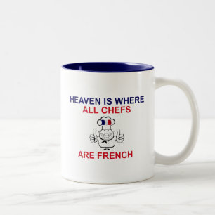 French Chefs Two-Tone Coffee Mug