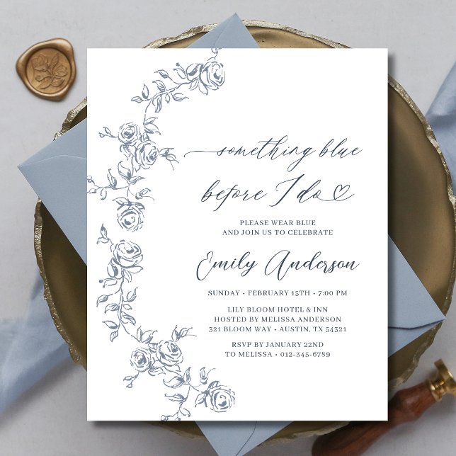 French Chinoiserie Something Blue Bridal Shower (Creator Uploaded)