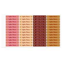 French chique - clothing Iron on labels girls