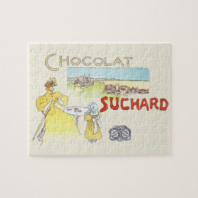 French Chocolate Victorian Candy Sugar Jigsaw Puzzle (Horizontal)