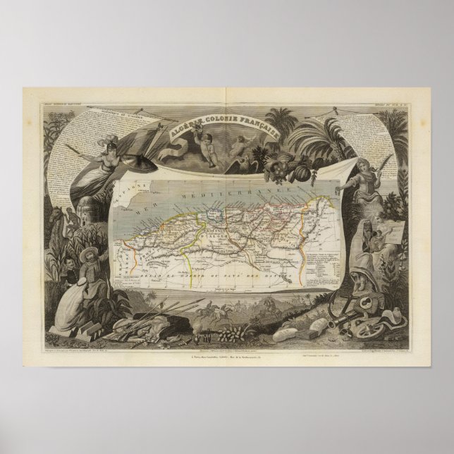 French colony Algeria Poster (Front)