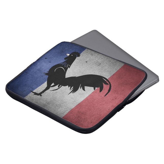 French coq laptop sleeve (Front Top)