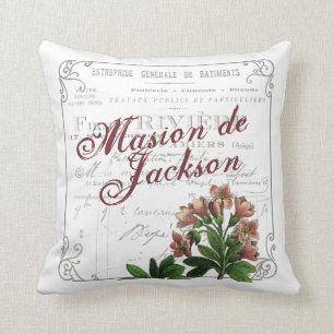 French Country Antique Farmhouse Cushion