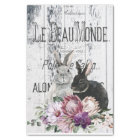 French Country Bunnies Floral craft