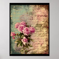 French country chic,shabby chic, pink roses, flora