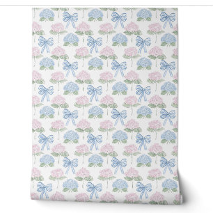 French country delicate flowers wallpaper