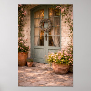 French Country Door Wall Art