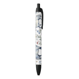 French Country Horse Black Ink Pen