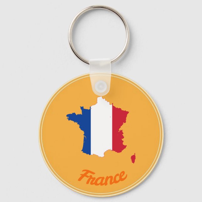 French country key ring (Front)