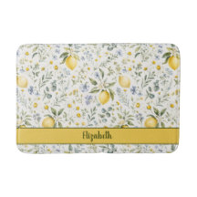 French Country Lemon Wildflower Custom Name