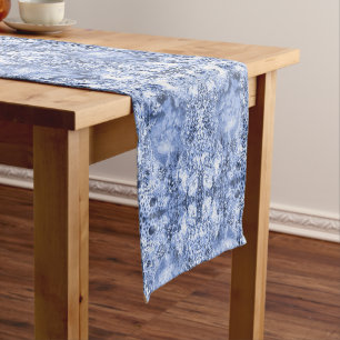 French Country Mosaic Du Vin Mandala 1 by Deprise Short Table Runner