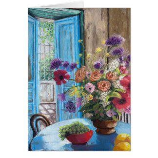 French Country Note Card