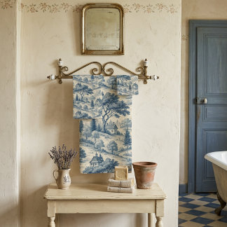 French Country Side  Bath Towel Set