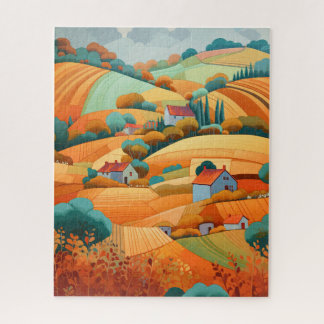 French Countryside Jigsaw Puzzle