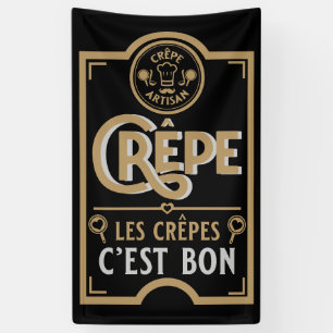 French Crepes Banner