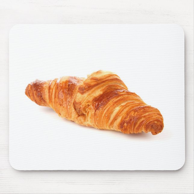 French Croissant Mouse Pad (Front)