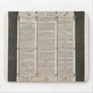 French Declaration of the Rights of Man Mouse Pad