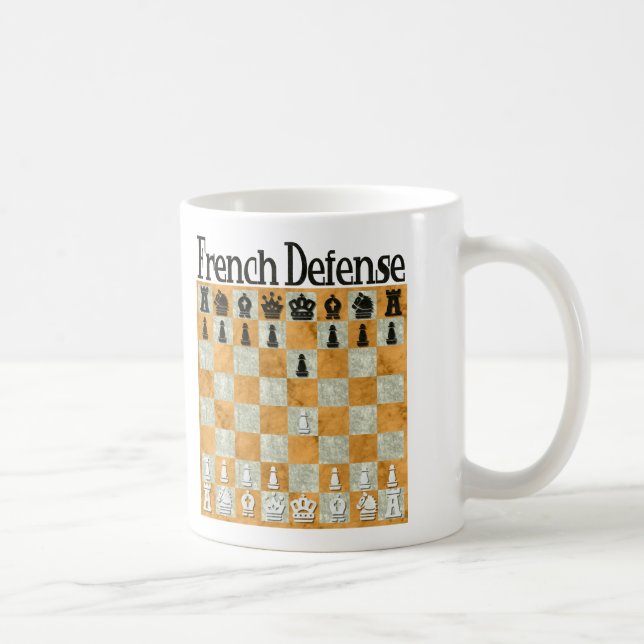 French Defence Coffee Mug (Right)