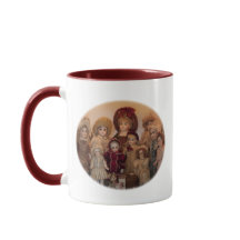 French Dolls and Friends Mug