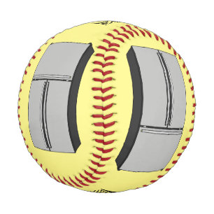 French door refrigerator cartoon illustration baseball