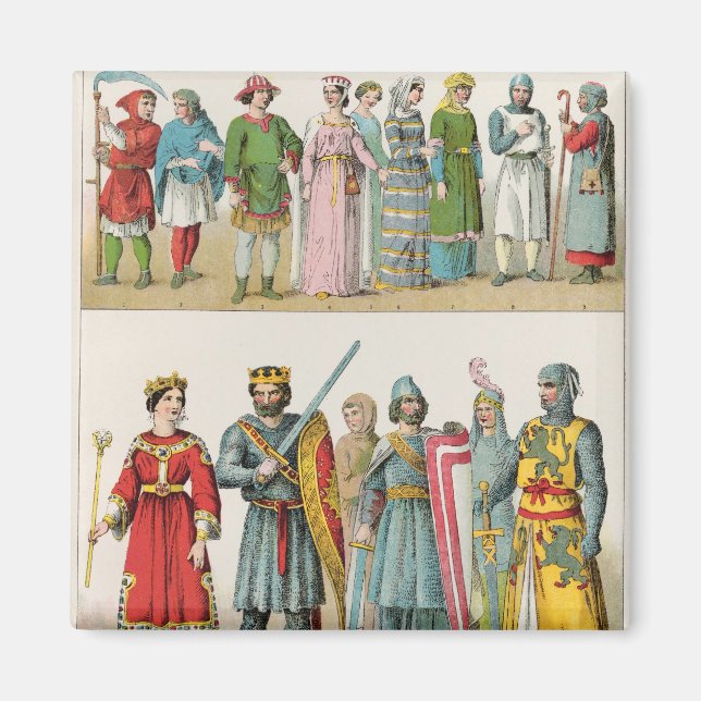 French Dress Magnet (Front)