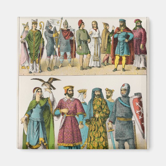 French Dress Magnet (Front)