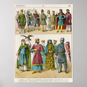 French Dress Poster