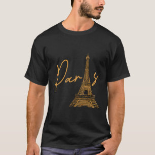French Eiffel Tower France European Travel Travele T-Shirt