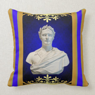 French Emperor Napoleon Bonaparte  Cushion