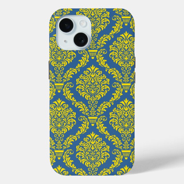 French Empire Damask Pattern #12 Case-Mate iPhone Case (Back)