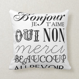 French Essentials Cushion