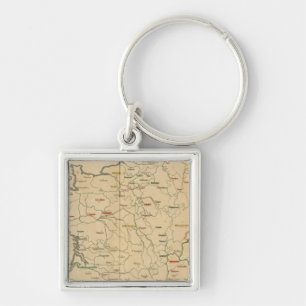 French Establishments Key Ring