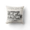 French farm animals reversible pillow with toile.