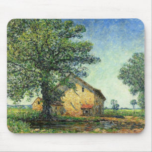 French Farm at La Petite Mare (by Francis Picabia) Mouse Pad