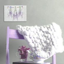 French Farmhouse Lavender Bundles 3 Bow Colours