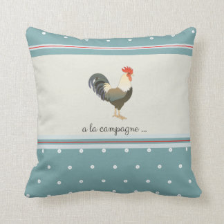 French Farmhouse vintage Rooster Cushion