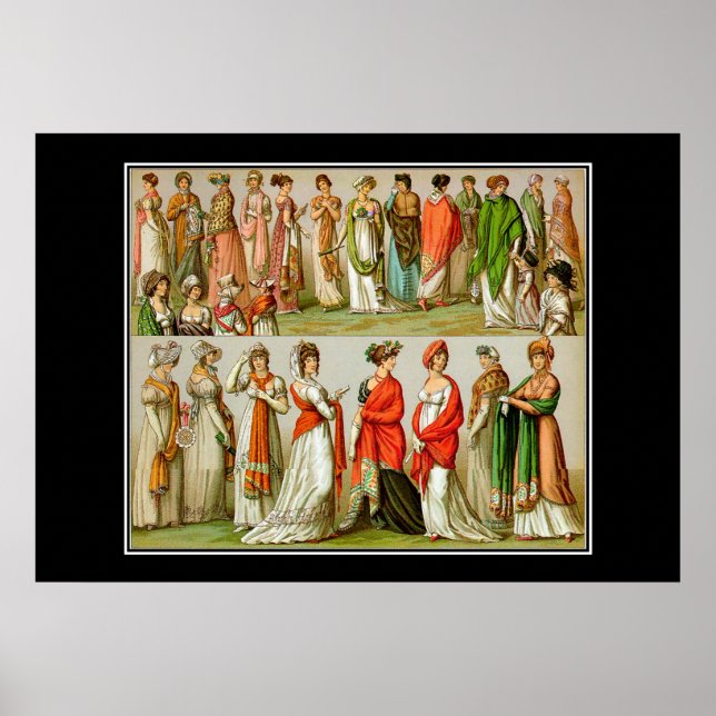 French Fashion Vintage Poster (Front)