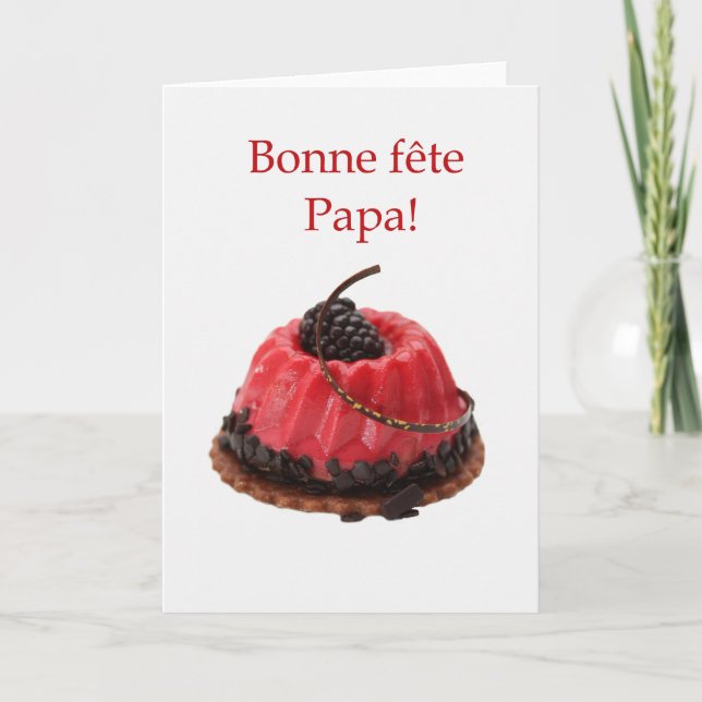 French Father's Day Card (Front)