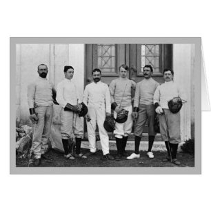 French Fencing Team at 1896 Athens Olympics