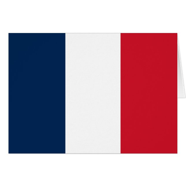 French Flag (Front Horizontal)