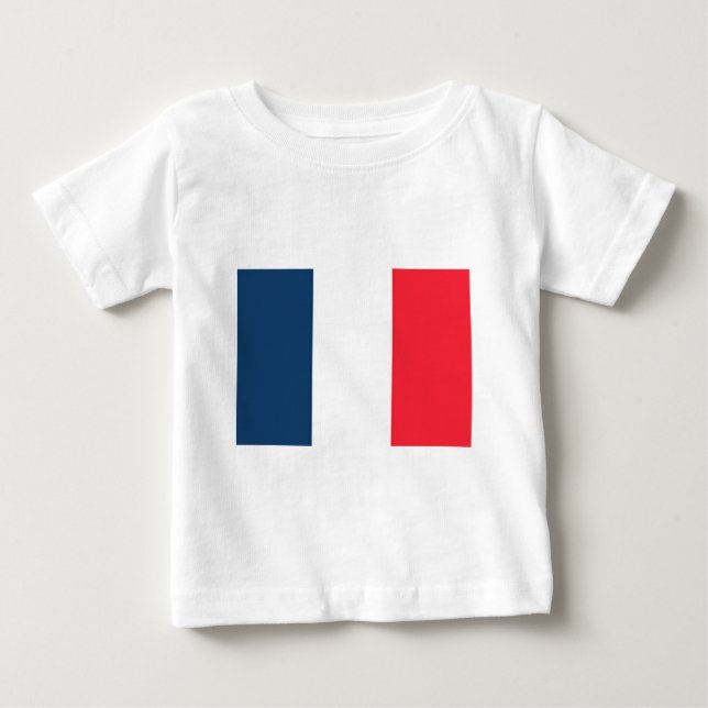 French Flag Baby T-Shirt (Front)